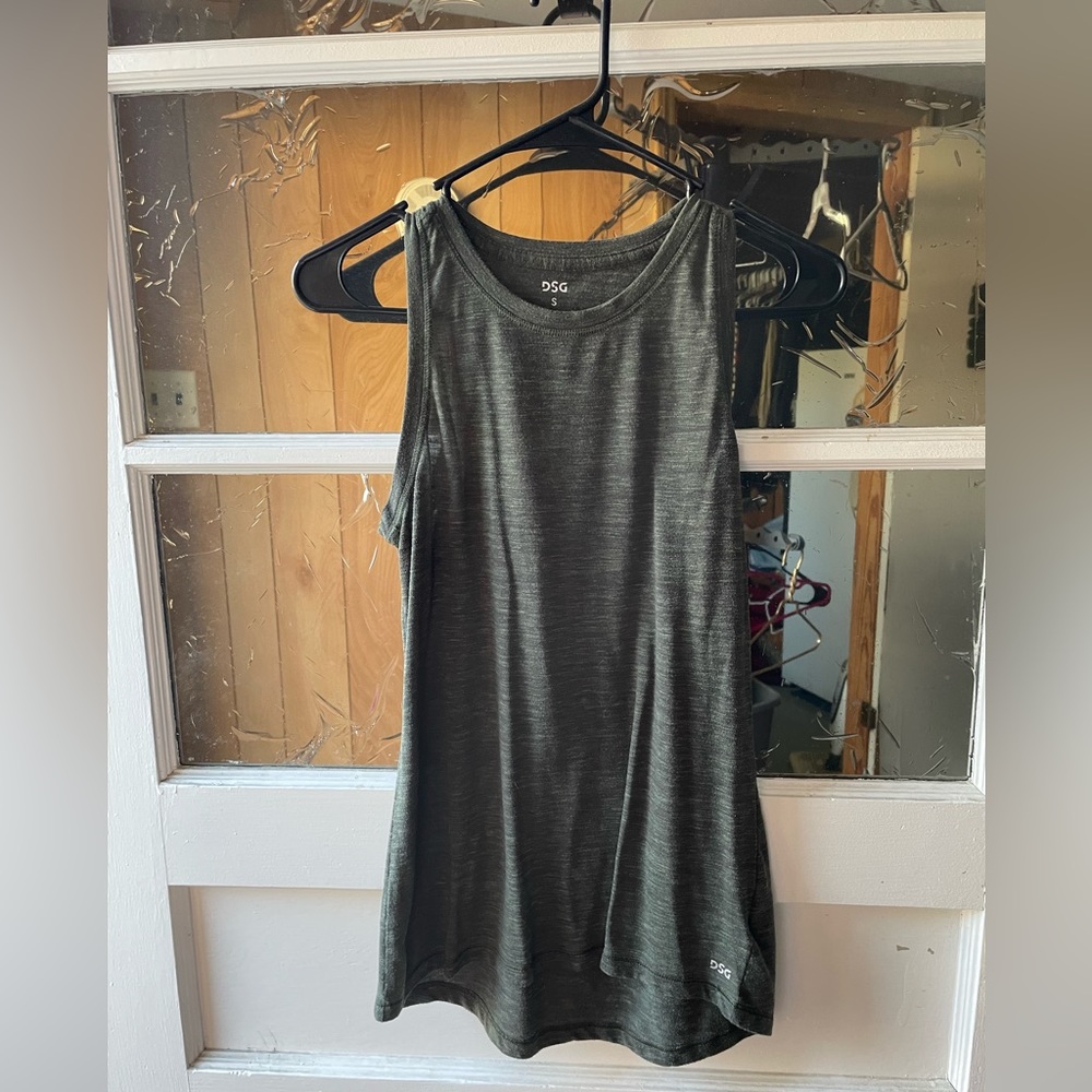 Dicks Sporting Goods olive color tank top athletic wear